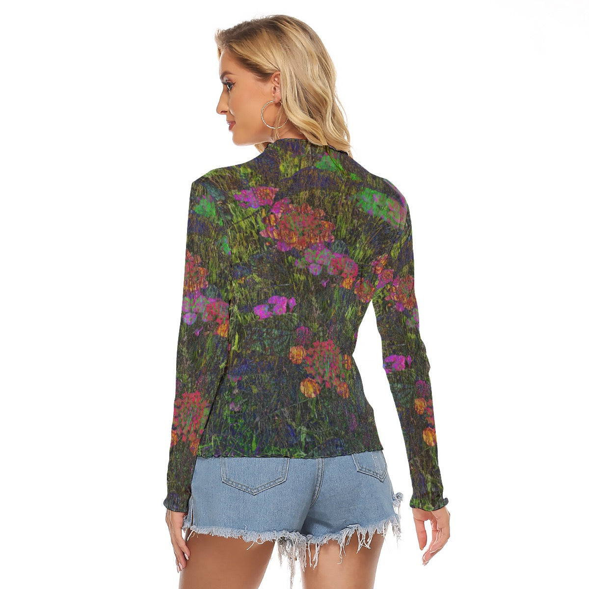 Posies Women's Mesh Top