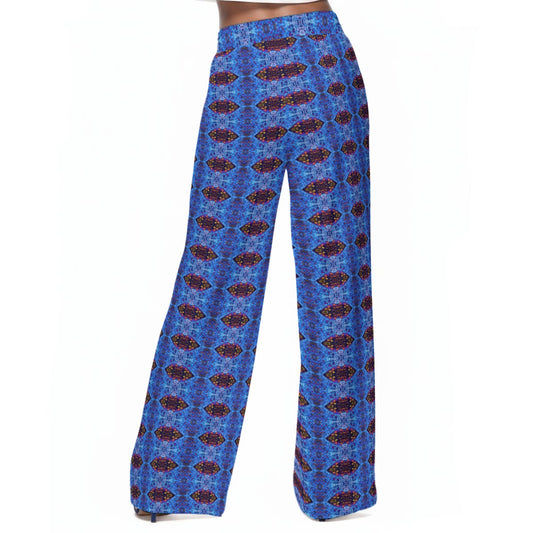 Gloria Flow Pants - Women's Casual Wide-Leg Pants|100% Rayon