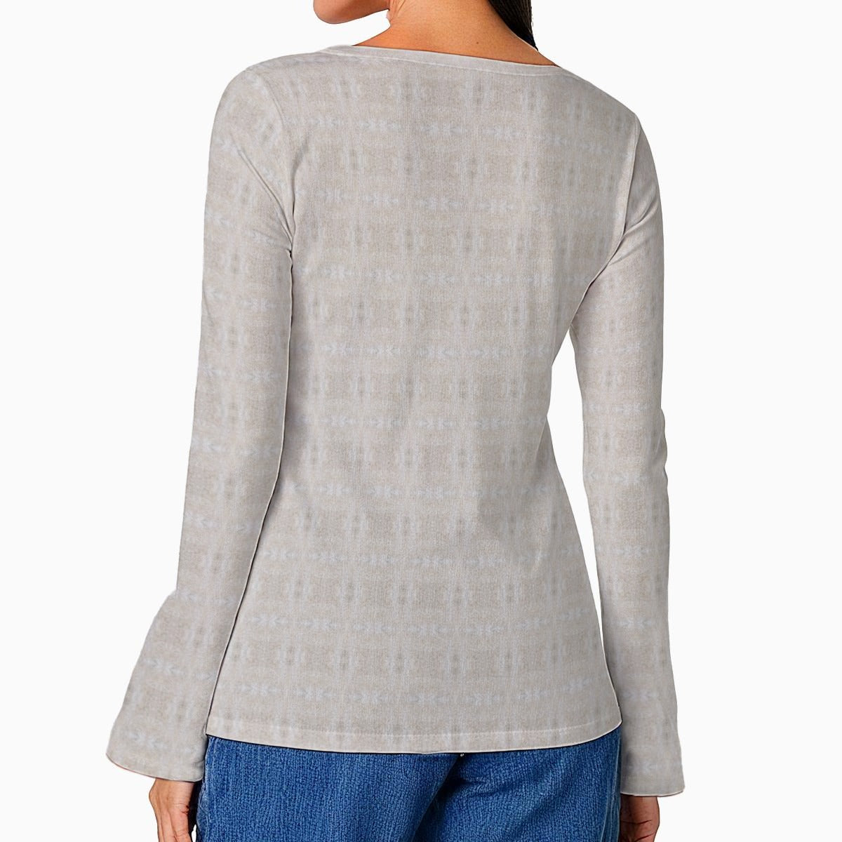 Sand Mythos Top - Women'S Long-Sleeved Flared Top