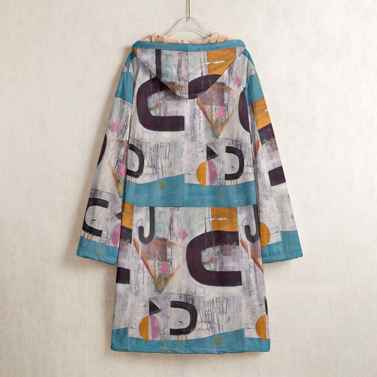 A Couple 'a J's Unisex Horn Button Long Fleece Windbreaker