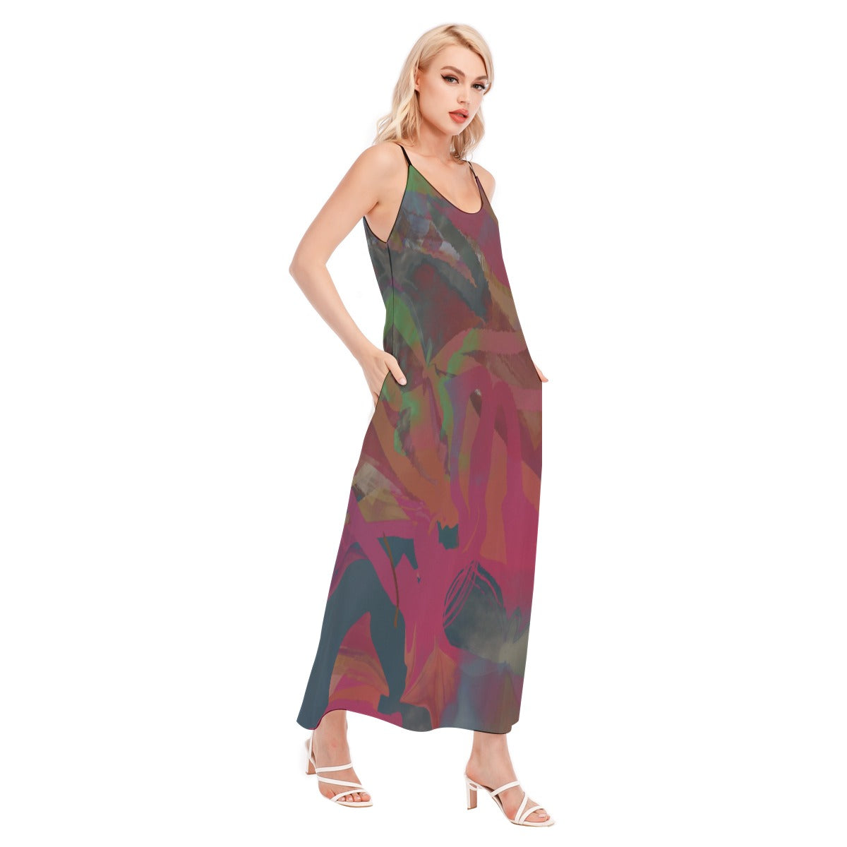 Helena Summer Maxi Dress, Cami Sundress