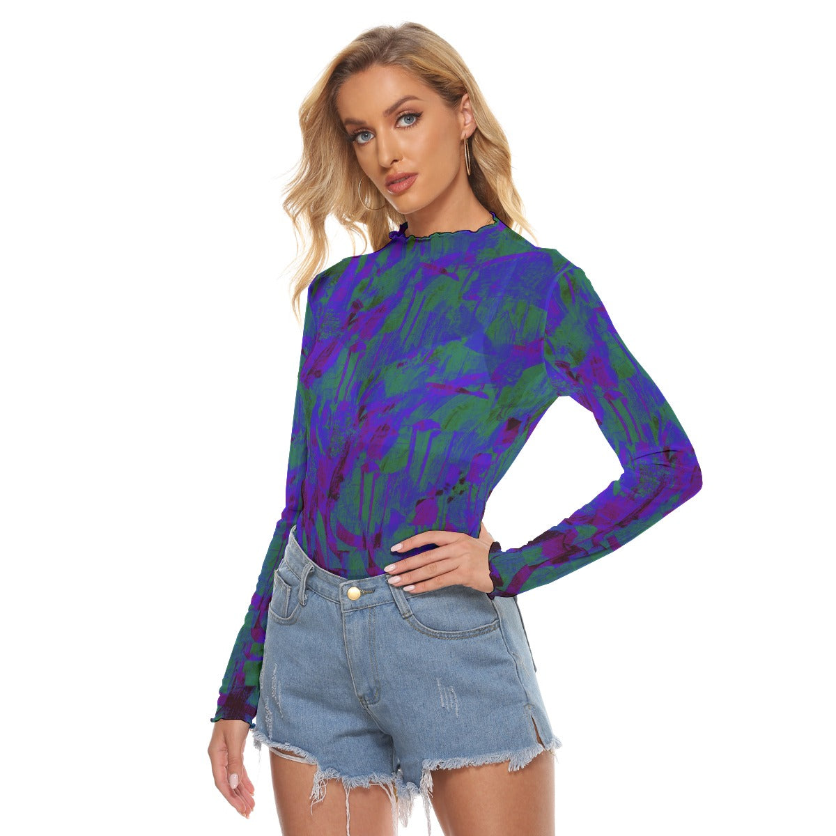 Blin Mesh Top