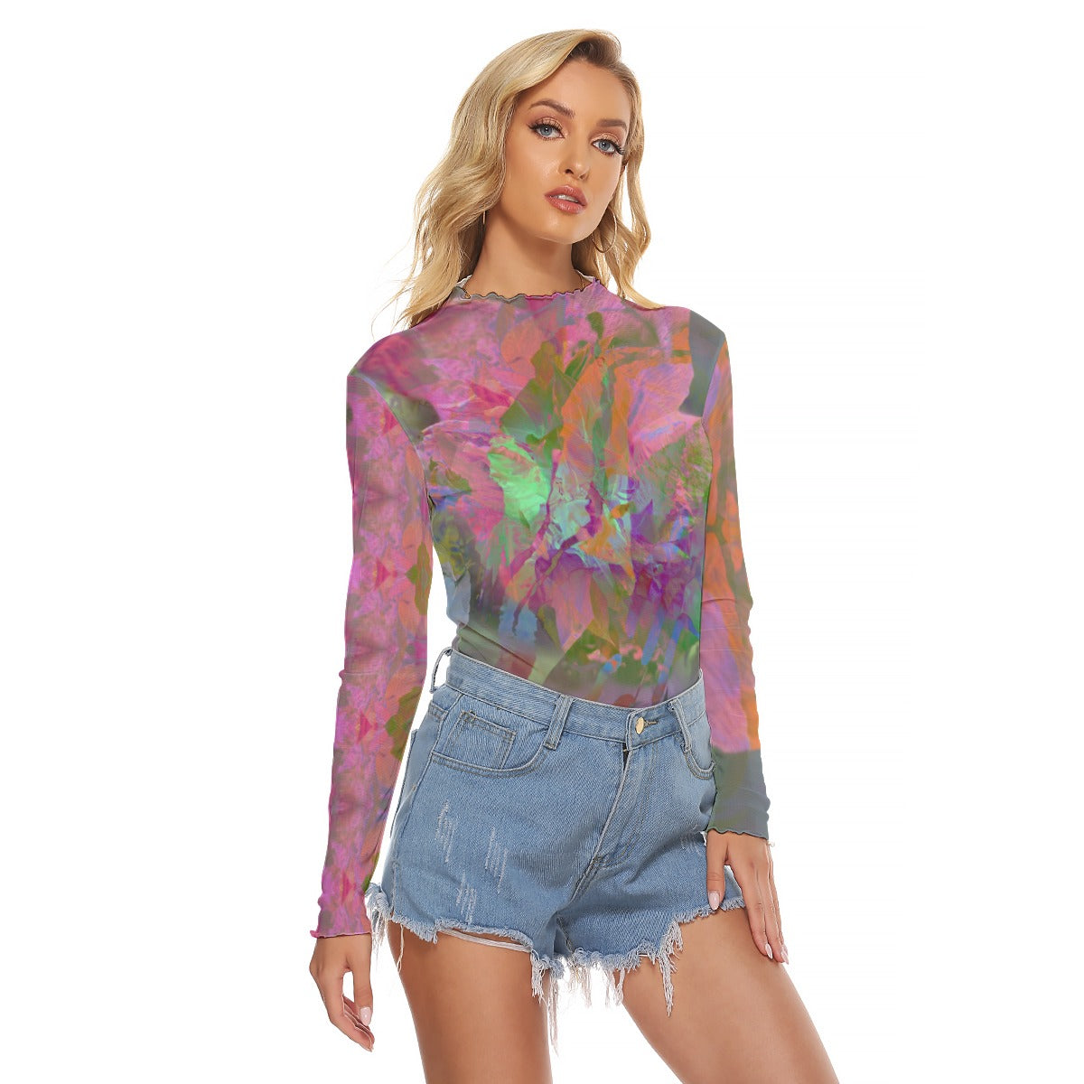 Jennifer Mesh Top