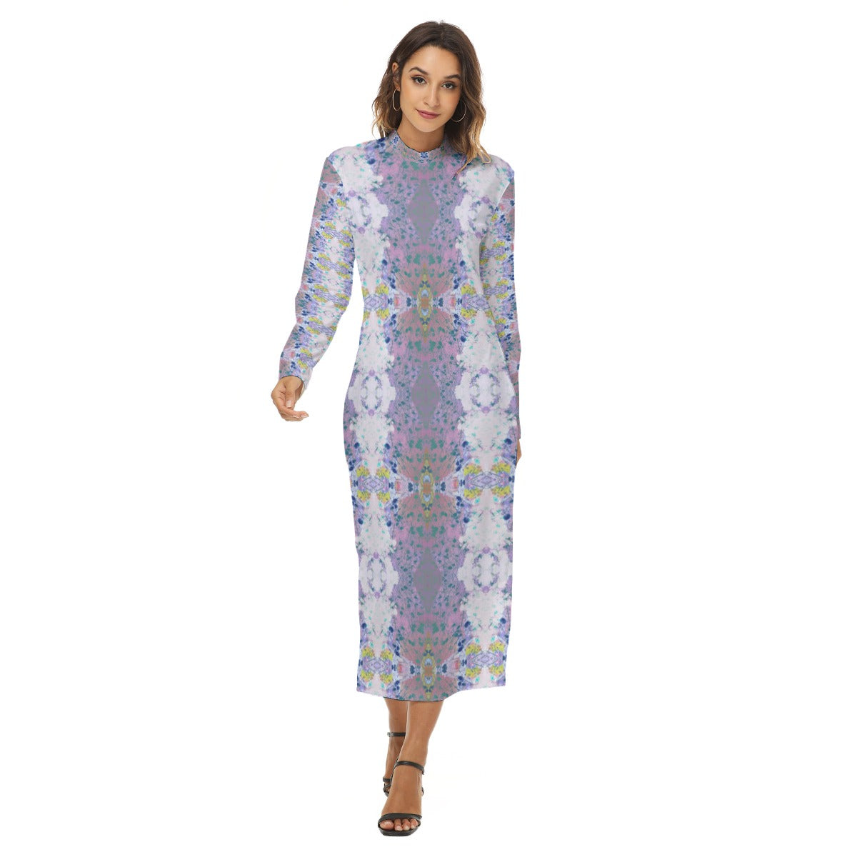 Lilly Mock Turtleneck Dress