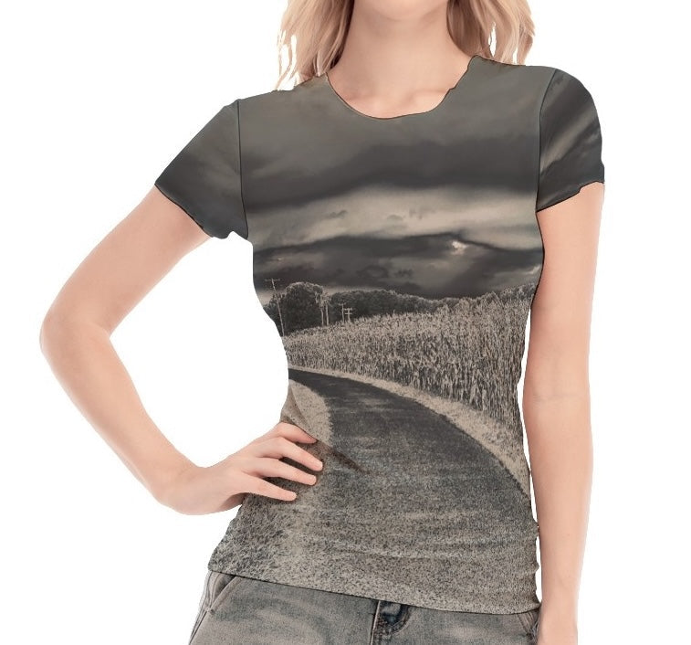 The Short Sleeve Mesh Top