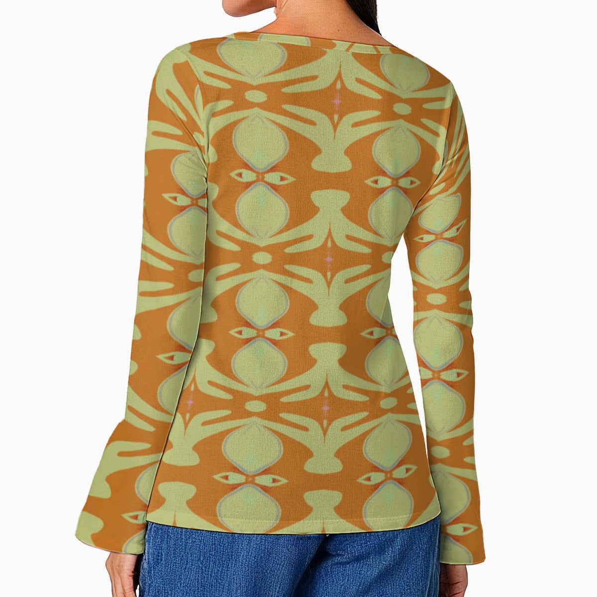 Summer Orchid Pattern 2 Mythos Top