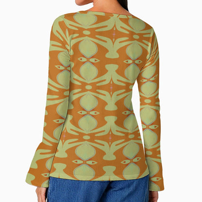 Summer Orchid Pattern 2 Mythos Top