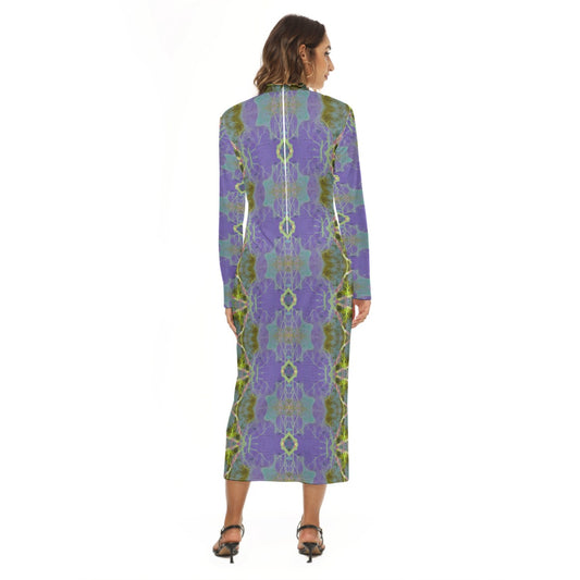 Liana Mock Turtleneck Dress