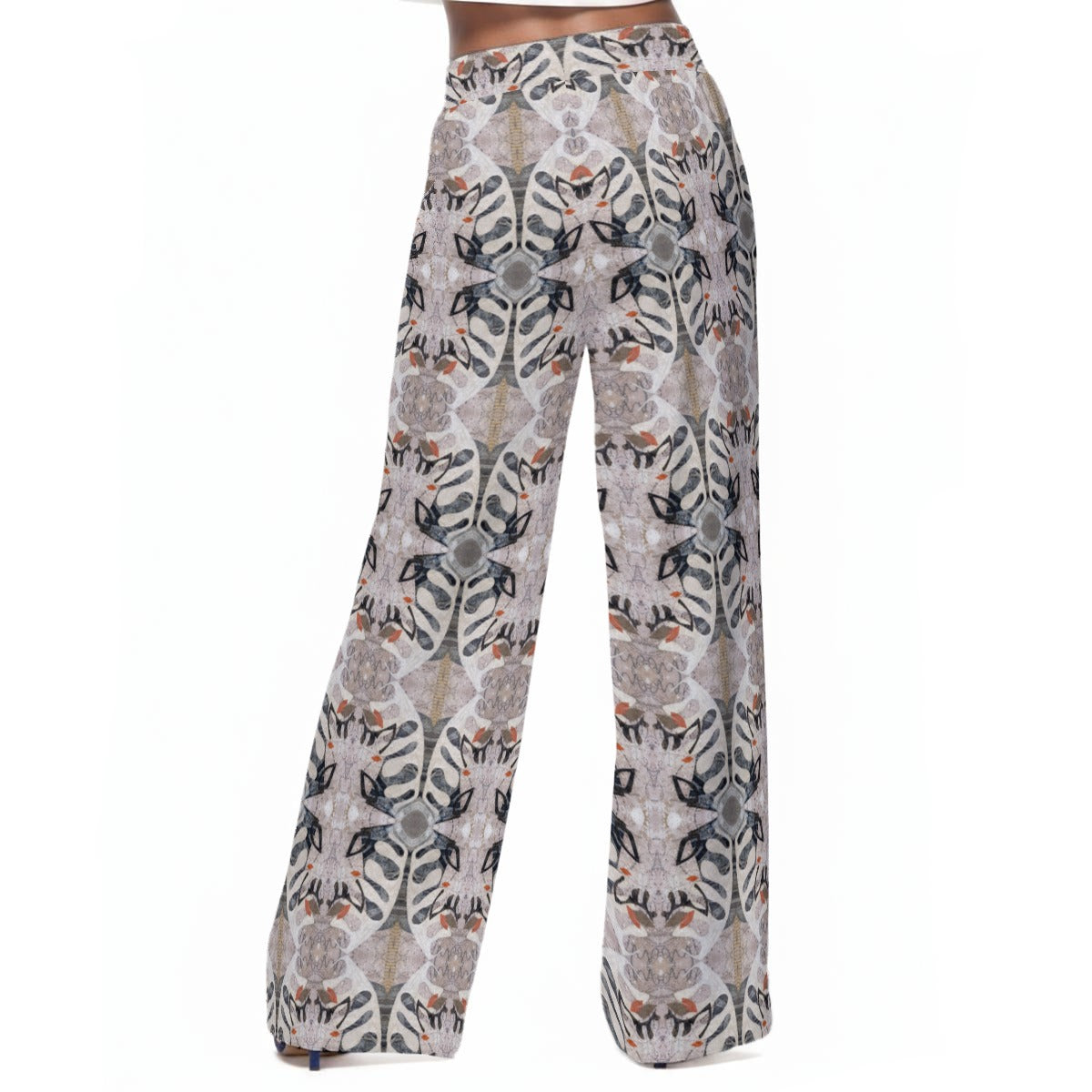 Earth Song Flow Pants - Women's Casual Wide-Leg Pants|100% Rayon