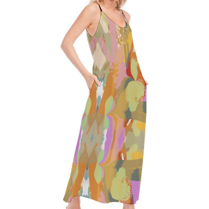 Summer Orchid Cami Sundress