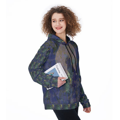 Taz and Blue Women's Heavy Fleece Hoodie