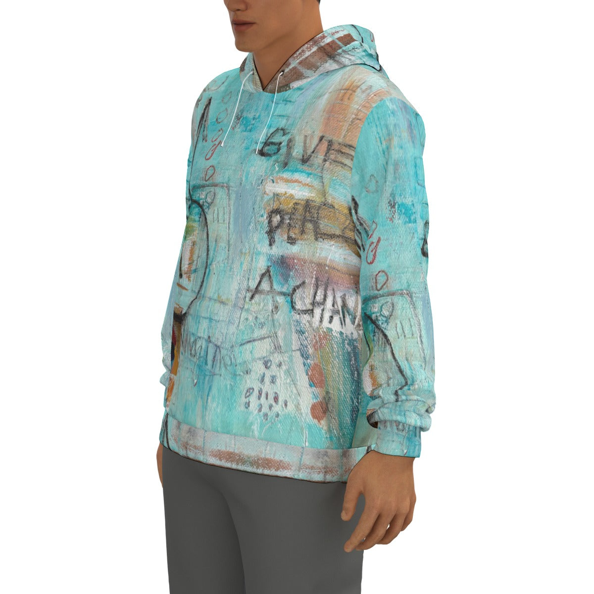 Give Peace A Chance Unisex Cotton Hoodie