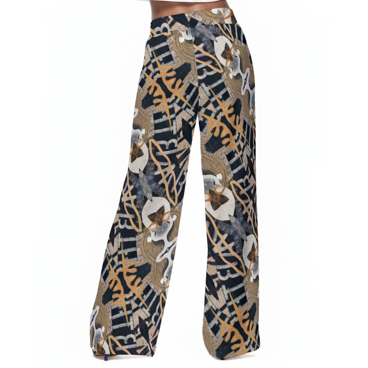 Earth Earth Flow Pants - Women's Casual Wide-Leg Pants|100% Rayon
