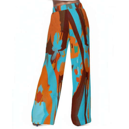 Coco Flow Pants - Women's Casual Wide-Leg Pants|100% Rayon