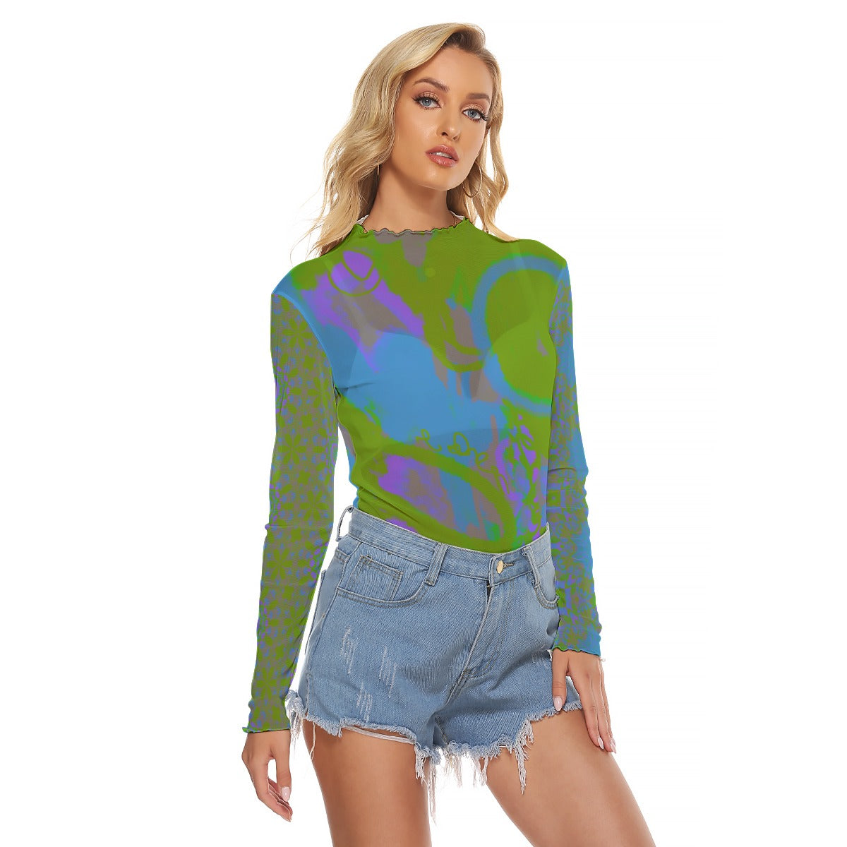 Abby Mesh Top