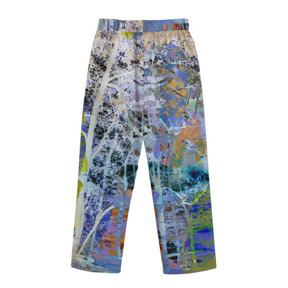 Psychedelic Woods Cotton Canvas Pants