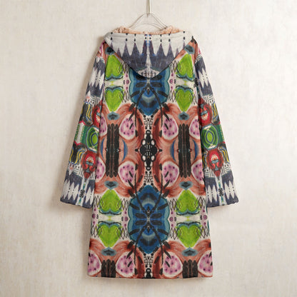 Pomegranate Fleece Coat