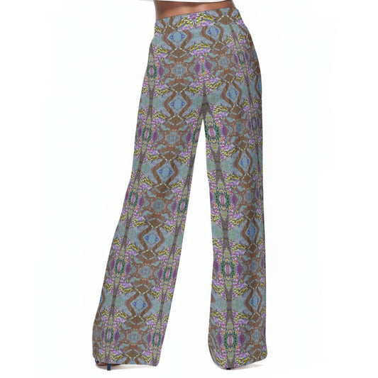 Shakira Flow Pants - Women's Casual Wide-Leg Washable Rayon Pants