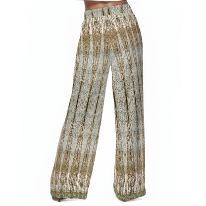Sylva Flow Pants - Women's Casual Wide-Leg Pants|100% Rayon
