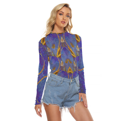 Art Nouveau Mesh Top