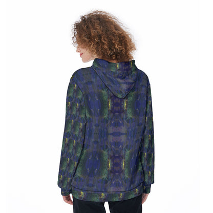 Taz and Blue Women's Heavy Fleece Hoodie