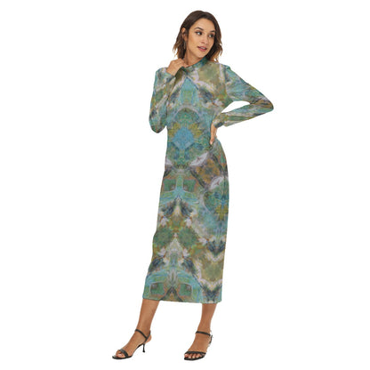 Isis Mock Turtleneck Dress