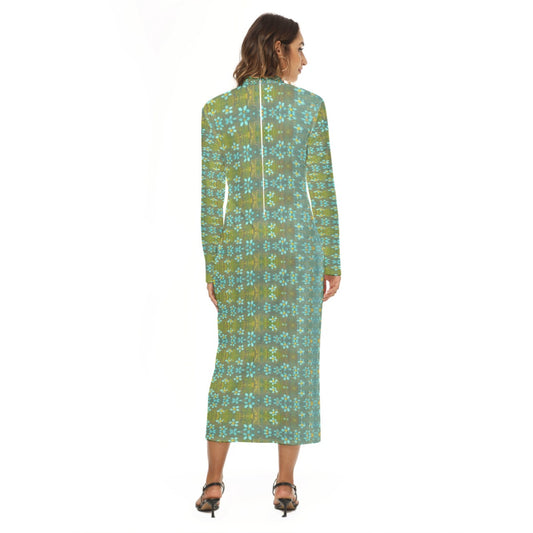 Julia Mock Turtleneck Dress