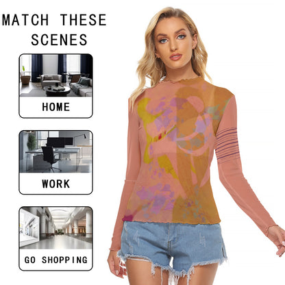 Two Figures Adobe Mesh Top