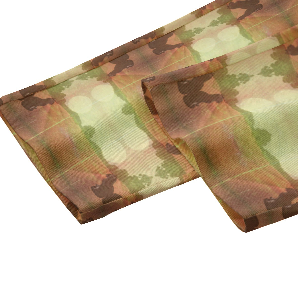 Cat and Moon Unisex Cotton Canvas Casual Pants Streetwear