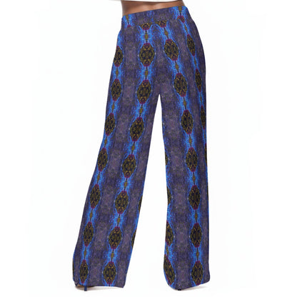 Meg Flow Pants - Women's Casual Wide-Leg Pants|100% Rayon