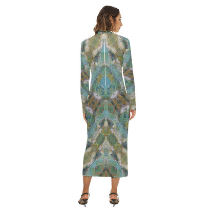 Isis Mock Turtleneck Dress