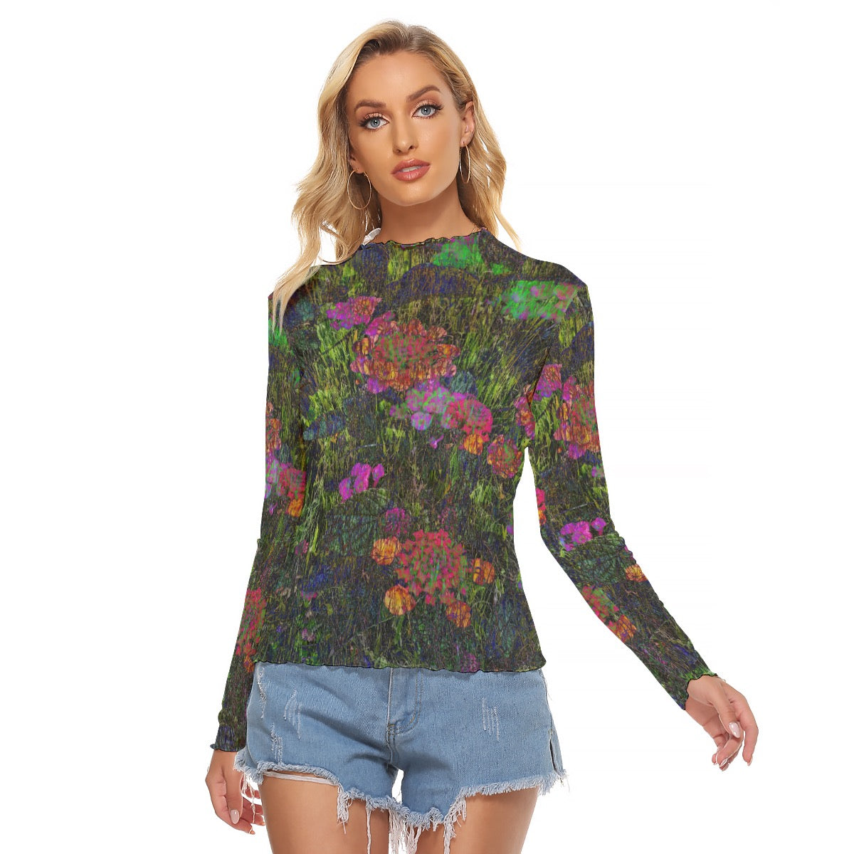 Posies Mesh Top