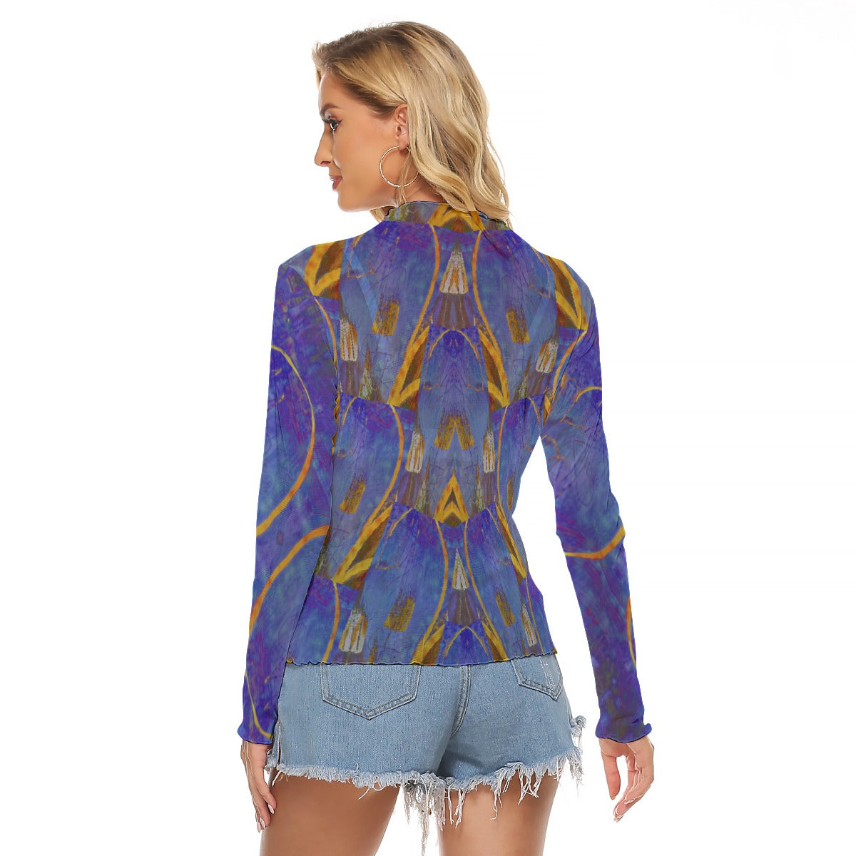 Art Nouveau Mesh Top