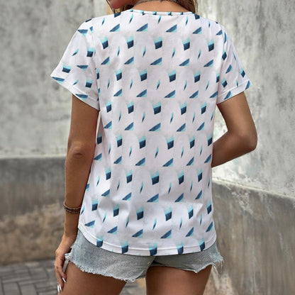 Loops Women's V-neck T-Shirt