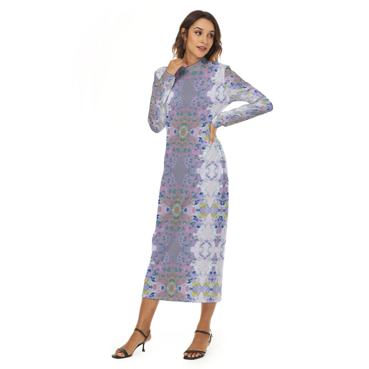 Lilly Mock Turtleneck Dress