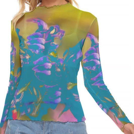 Beth Mesh Top