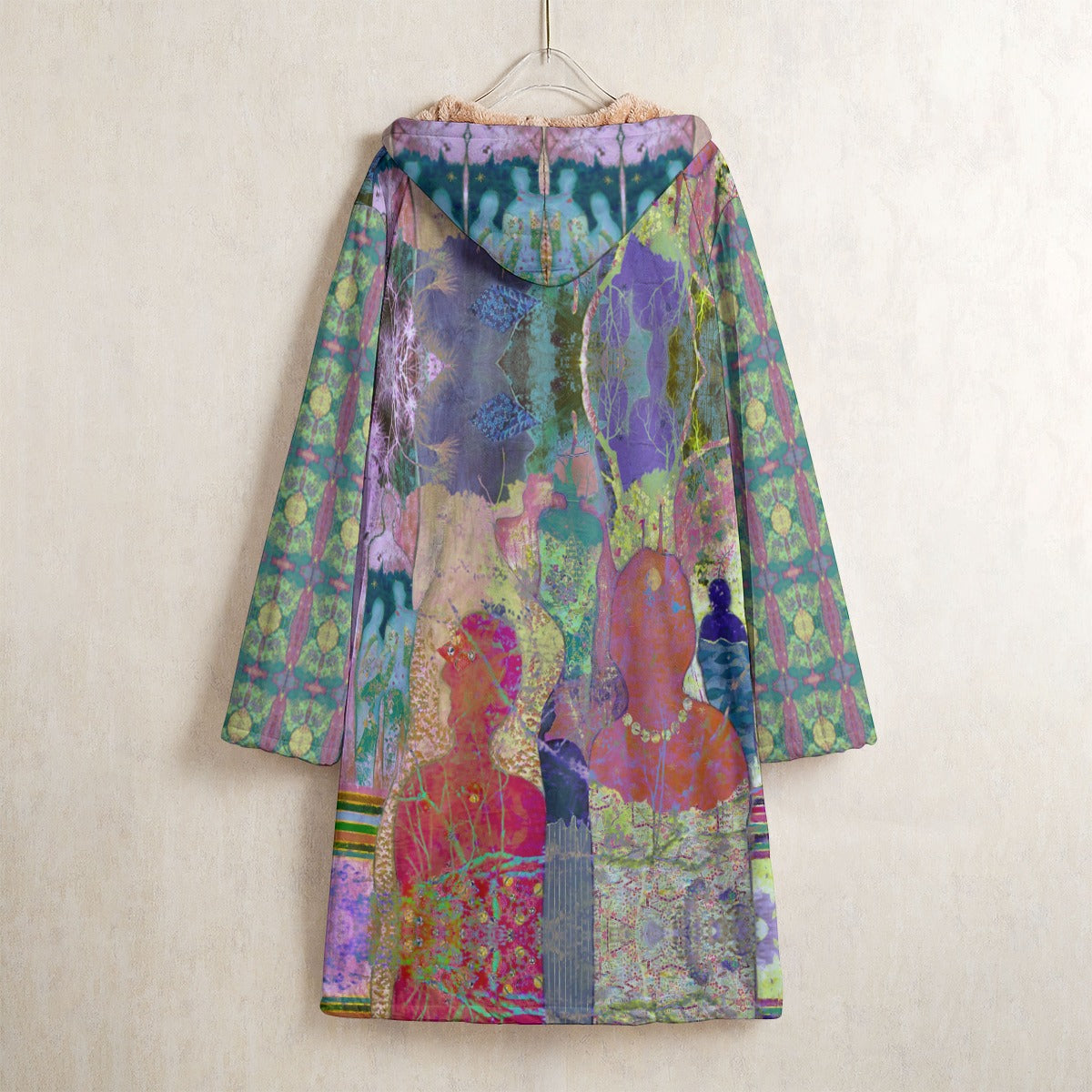 Eyes to See (Blue) Fleece Coat