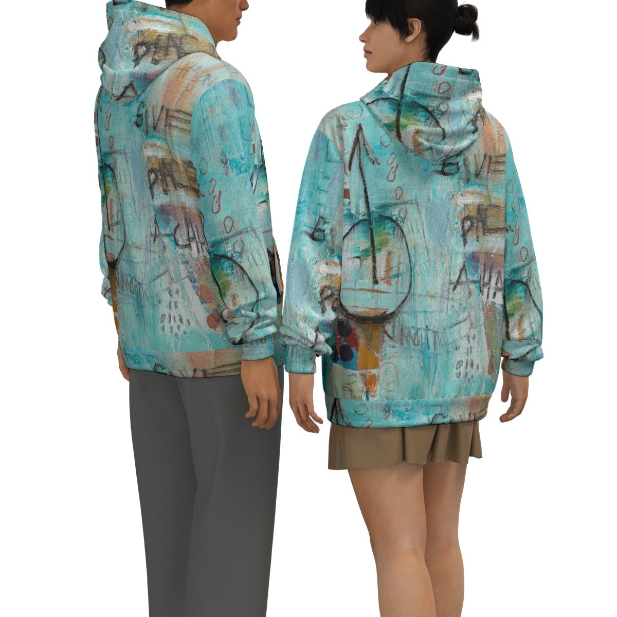 Give Peace A Chance Unisex Cotton Hoodie