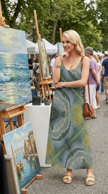 Geode Summer Maxi Dress, Sundress