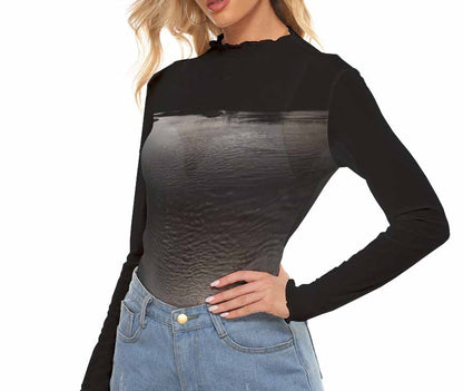 Ebony Lake Mesh Top