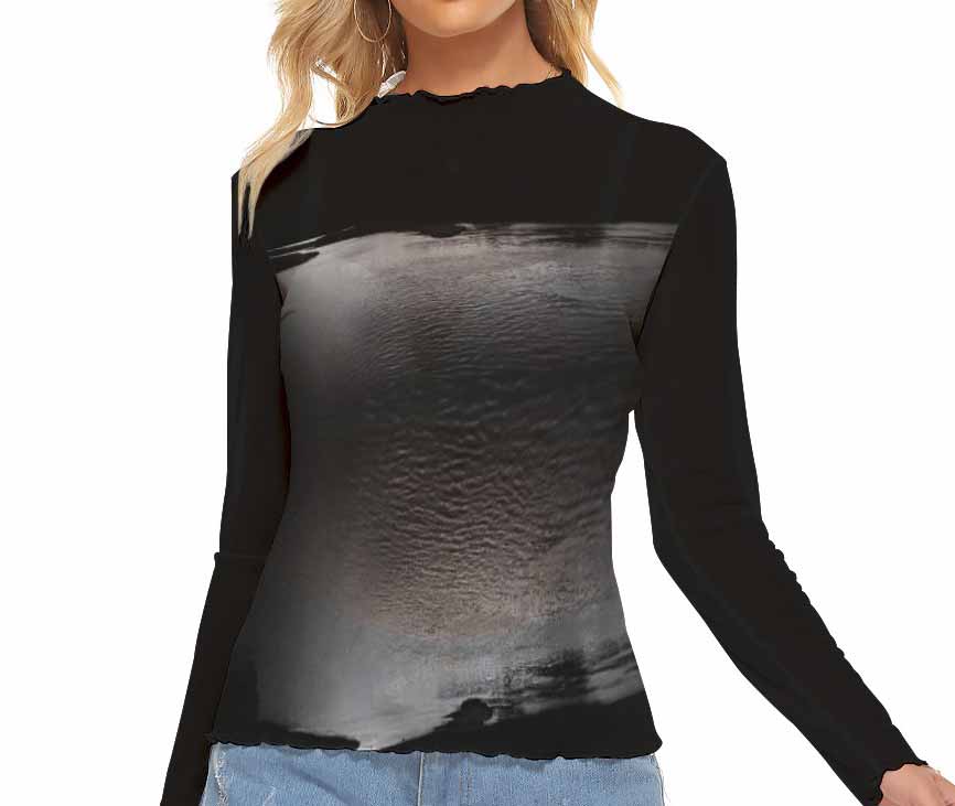 Ebony Lake Mesh Top