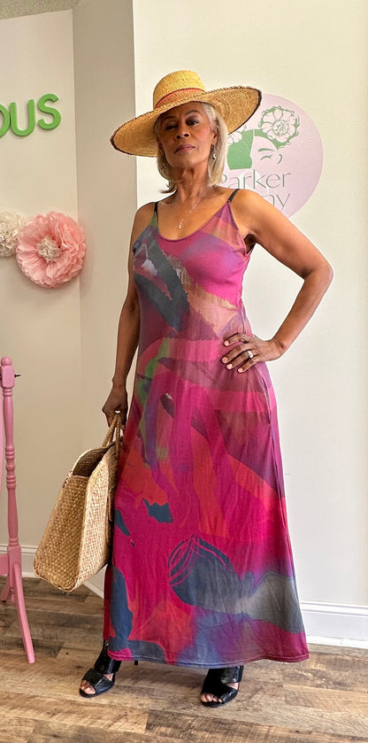 Helena Summer Maxi Dress, Cami Sundress