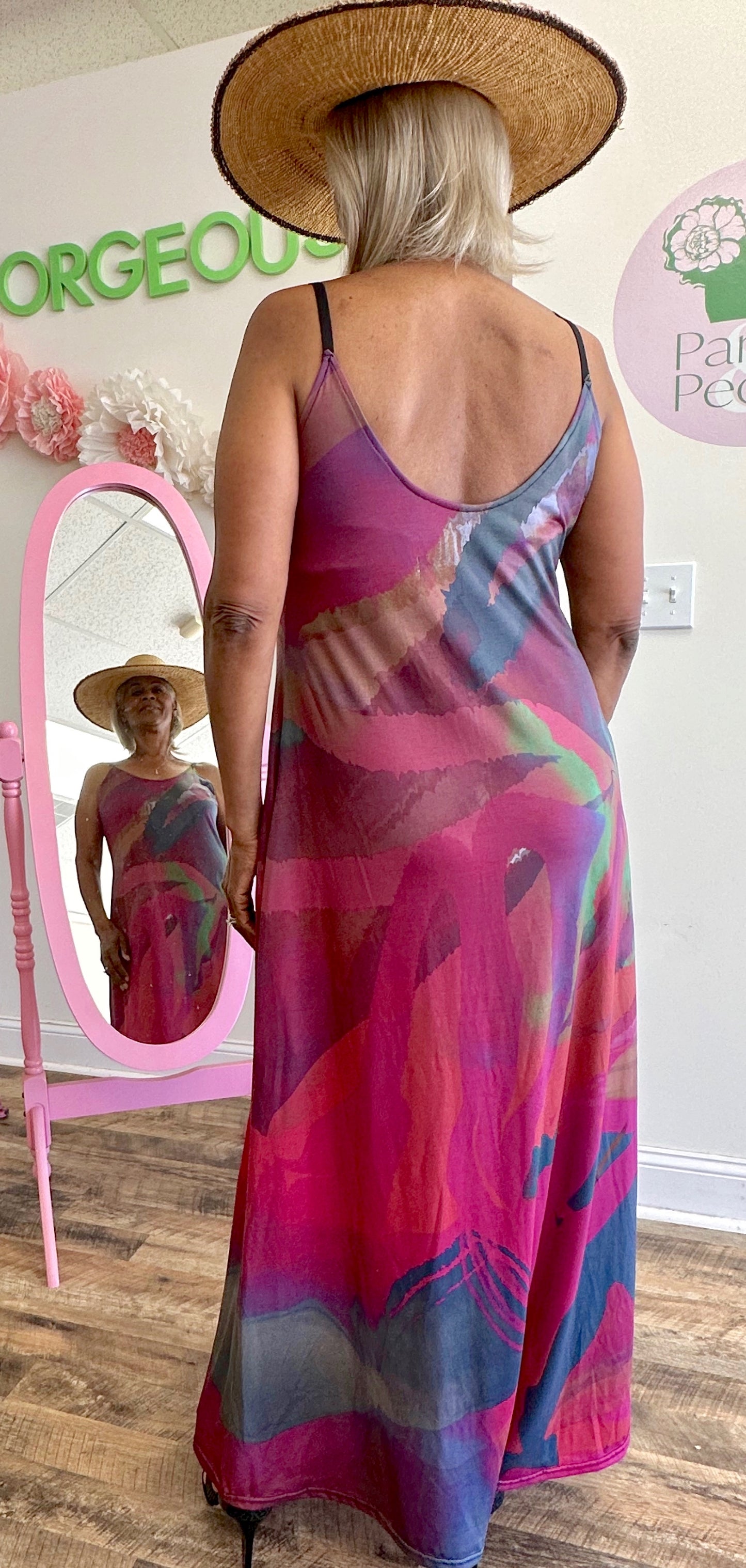 Helena Summer Maxi Dress, Cami Sundress