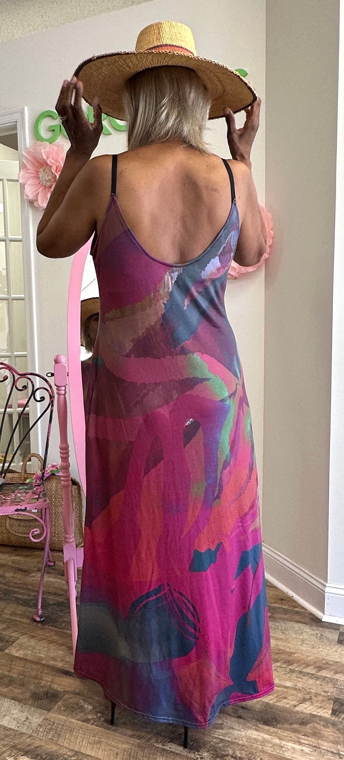 Helena Summer Maxi Dress, Cami Sundress