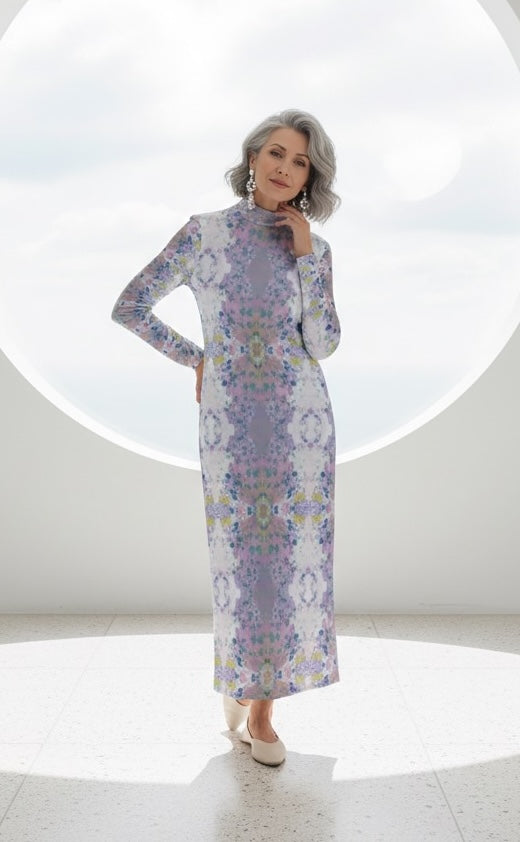 Lilly Mock Turtleneck Dress