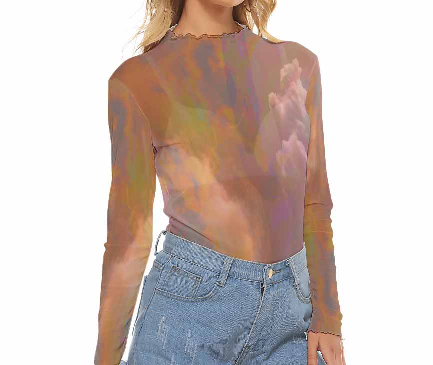 Nirvana Mesh Top