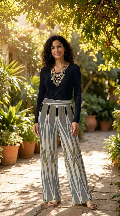 Paige Flow Pants - Women's Casual Wide-Leg Pants|100% Rayon
