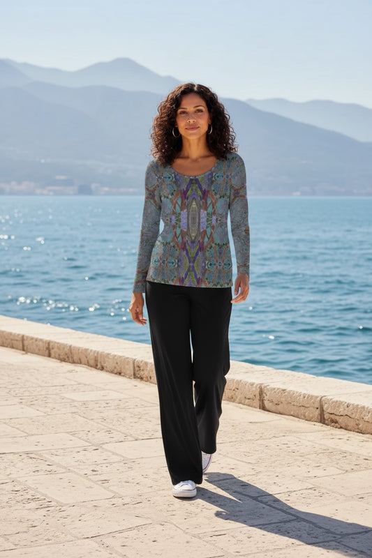 Black Flow Pants - Casual Wide-Leg Pants