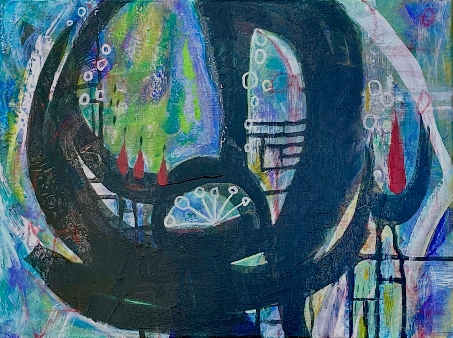 Black Lotus 1 Women's Baseball Jacket