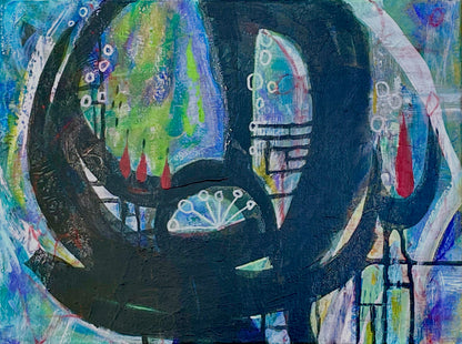 Black Lotus 1 Women's Baseball Jacket